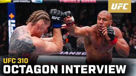 Ciryl Gane Octagon Interview .